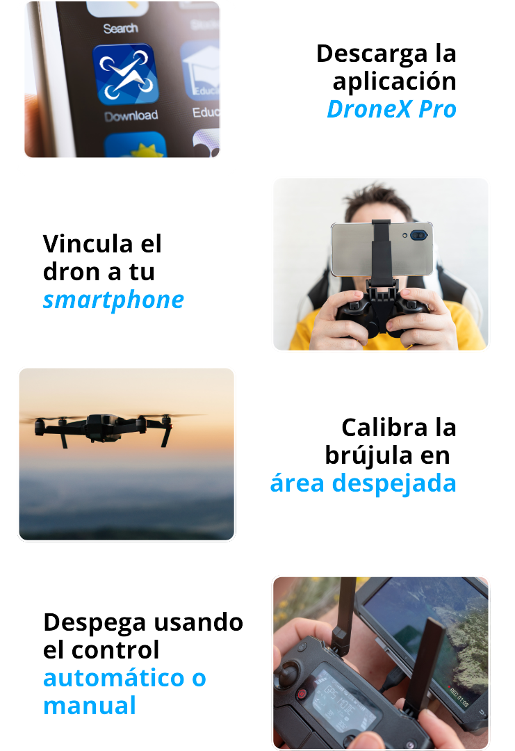 Mini Drone Quadcopter x2 Baterias