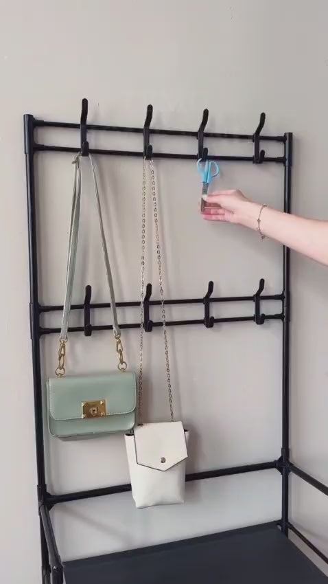 Estante Organizador de Zapatos y Abrigos