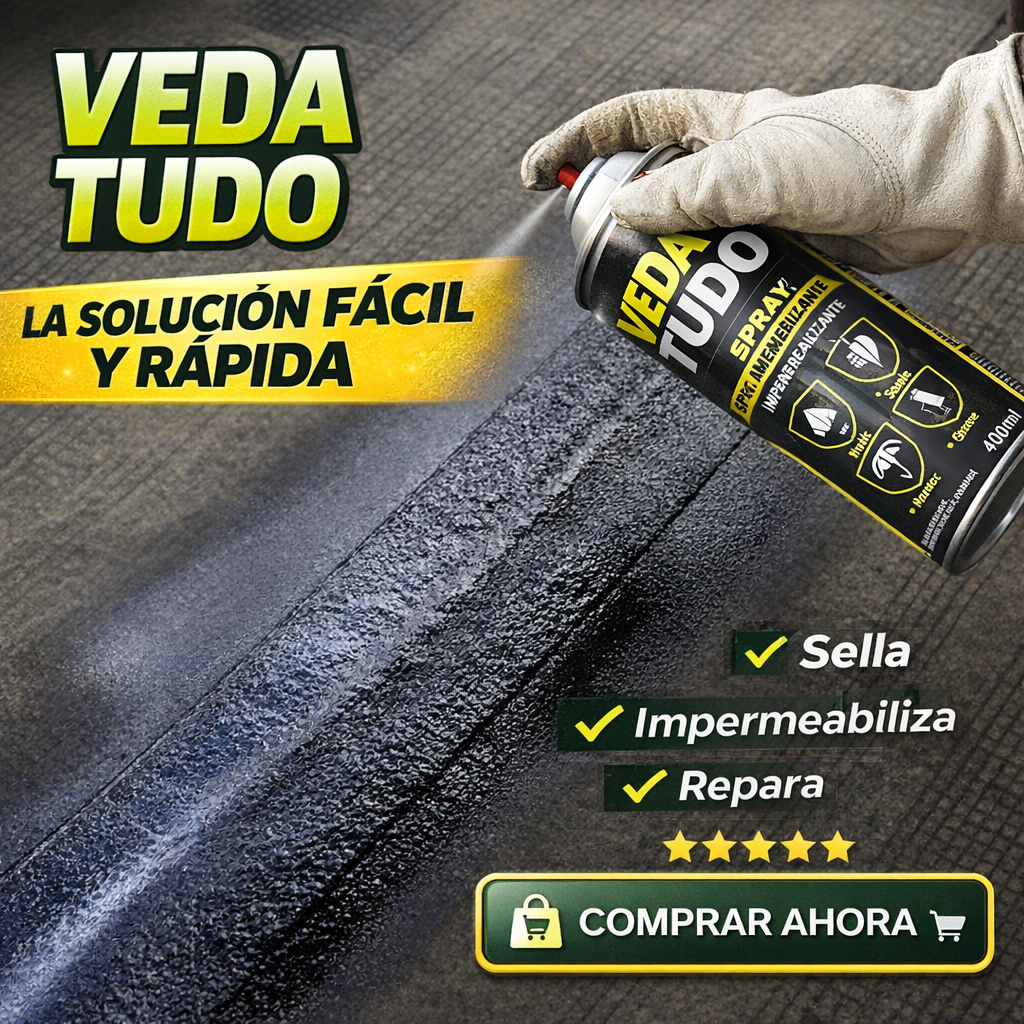 VEDATUDO SPRAY IMPERMEABLE!