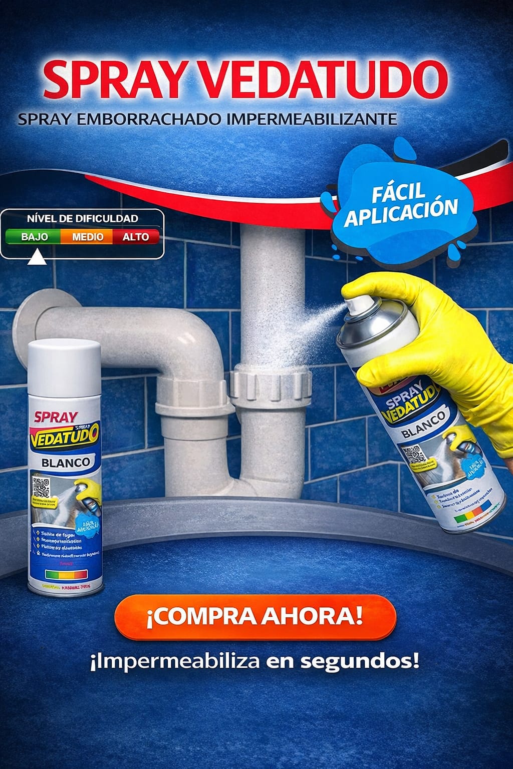 VEDATUDO SPRAY IMPERMEABLE!